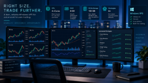 NinjaTrader VPS automation workstation with CPU RAM NVMe and multiple futures strategies