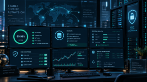 futures trading VPS reliability security monitoring backups and risk controls