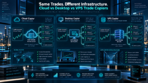 futures trade copier cloud versus desktop and VPS architecture comparison