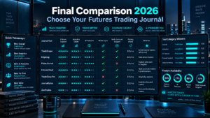 Journalytix futures trading journal dashboard for real-time performance review