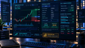 futures risk reward calculator workflow using entry stop target ticks and dollar risk