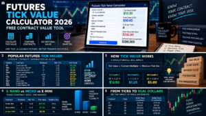 futures tick value calculator workflow from contract multiplier and tick size to dollar value