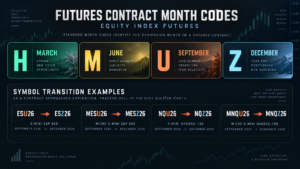 2026 equity index futures roll calendar with CME roll and expiration dates