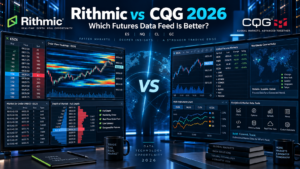 Rithmic vs CQG 2026 futures data feed comparison