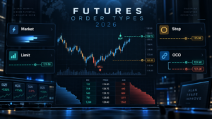 futures order types 2026 market limit stop and OCO guide