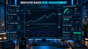 Futures indicator dashboard with risk management and trading controls