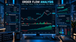 NinjaTrader Cumulative Delta order flow indicator for futures trading