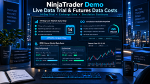 NinjaTrader Demo Account 2026 free futures trading simulator