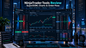 NinjaTrader futures intraday margin and leverage risk dashboard