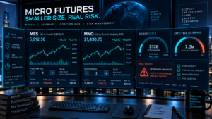 Micro futures versus E-mini futures contract size and tick value comparison
