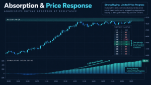 futures cumulative delta formula using bid and ask volume