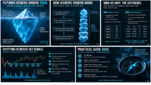 futures iceberg order display quantity and hidden liquidity example
