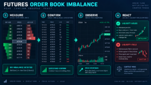 futures order book imbalance formula comparing bid and ask depth
