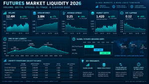 futures market liquidity workflow for spread depth slippage and execution quality