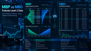 futures Level 2 data analysis workflow using MBO depth execution and price response