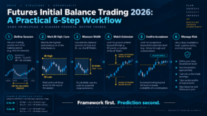 futures initial balance width compared with recent ES sessions