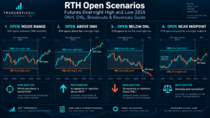 futures overnight high and low framework using ONH ONL breakout acceptance and rejection