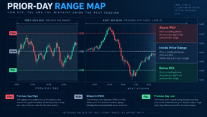 Futures Previous Day High and Low breakout versus failed breakout liquidity sweep