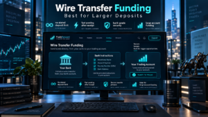 NinjaTrader Funding Methods 2026 ACH debit card wire and digital wallet deposits
