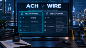 NinjaTrader Fees ACH versus wire withdrawal costs