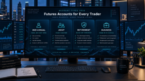 NinjaTrader individual versus joint futures trading account comparison