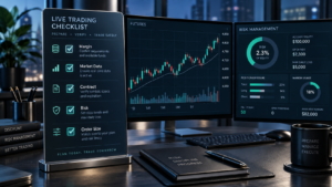 NinjaTrader Live Account first trade checklist and futures risk controls