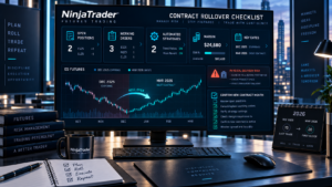 NinjaTrader Contract Rollover checklist for futures traders