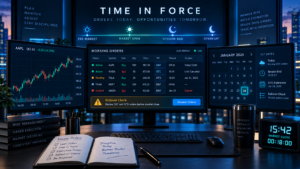 NinjaTrader Time in Force Day versus GTC orders comparison