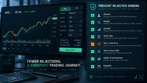 NinjaTrader Order Rejected checklist for futures traders and automated strategies