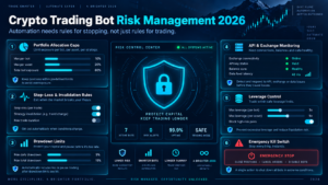 Best crypto trading bots 2026 comparison across fees automation exchange support and risk controls