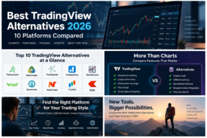 TradingView alternatives order flow comparison showing liquidity heatmap DOM footprint volume delta and traditional charts
