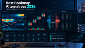 Bookmap alternatives workflow comparing liquidity heatmap footprint DOM tape replay execution futures and crypto