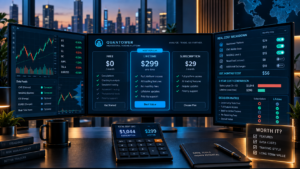 Quantower review order flow footprint DOM Surface volume profile and liquidity heatmap