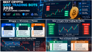 crypto grid trading bot comparison Bitsgap vs 3Commas vs Pionex