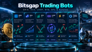Bitsgap review 2026 trading bot dashboard with GRID DCA and automation tools