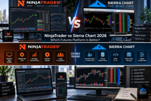 NinjaTrader vs Sierra Chart order flow automation and charting comparison