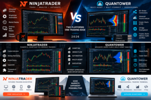 NinjaTrader vs Quantower pricing charting order flow and automated trading