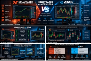 NinjaTrader vs ATAS pricing automation replay and multi device trading