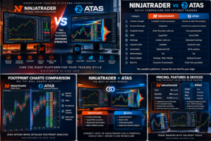 NinjaTrader vs ATAS footprint Smart DOM and futures order flow comparison