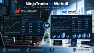 NinjaTrader vs Webull NinjaScript Python API automated futures trading comparison