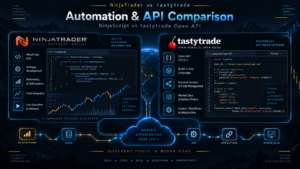 NinjaTrader vs tastytrade futures commissions margin platforms and automation comparison