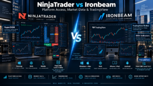 NinjaTrader vs Ironbeam commissions margins platform and market data comparison