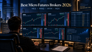 Best Micro Futures Brokers commissions margins platforms MES MNQ comparison