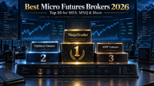 Best Micro Futures Brokers 2026 MES MNQ trading comparison