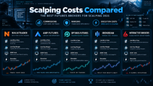 Best Futures Brokers for Scalping commissions margins execution comparison