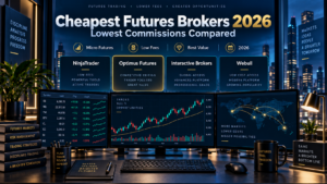 Cheapest Futures Brokers Micro commissions all in fees comparison