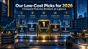 Cheapest Futures Brokers 2026: 90/100 — CONGELATA