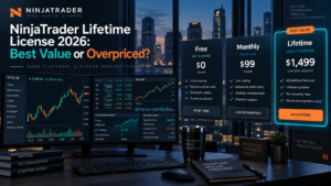 NinjaTrader Lifetime License 2026 pricing comparison