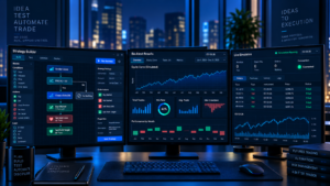 NinjaTrader Strategy Builder automated stops targets and futures risk controls