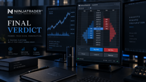 NinjaTrader SuperDOM futures order entry limit stop market and ATM trading